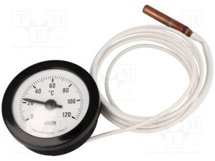 Термометър с капилярка 1500mm CP 05 (52 mm, 0/120 °С)