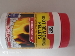 Концентрирани гранули за почистване на сажди в  печки и котли на гориво пелети, 1 кг 