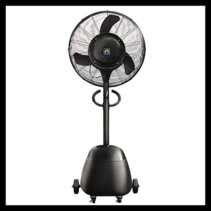 Cooling Fan with Water Mist 30" with remote control